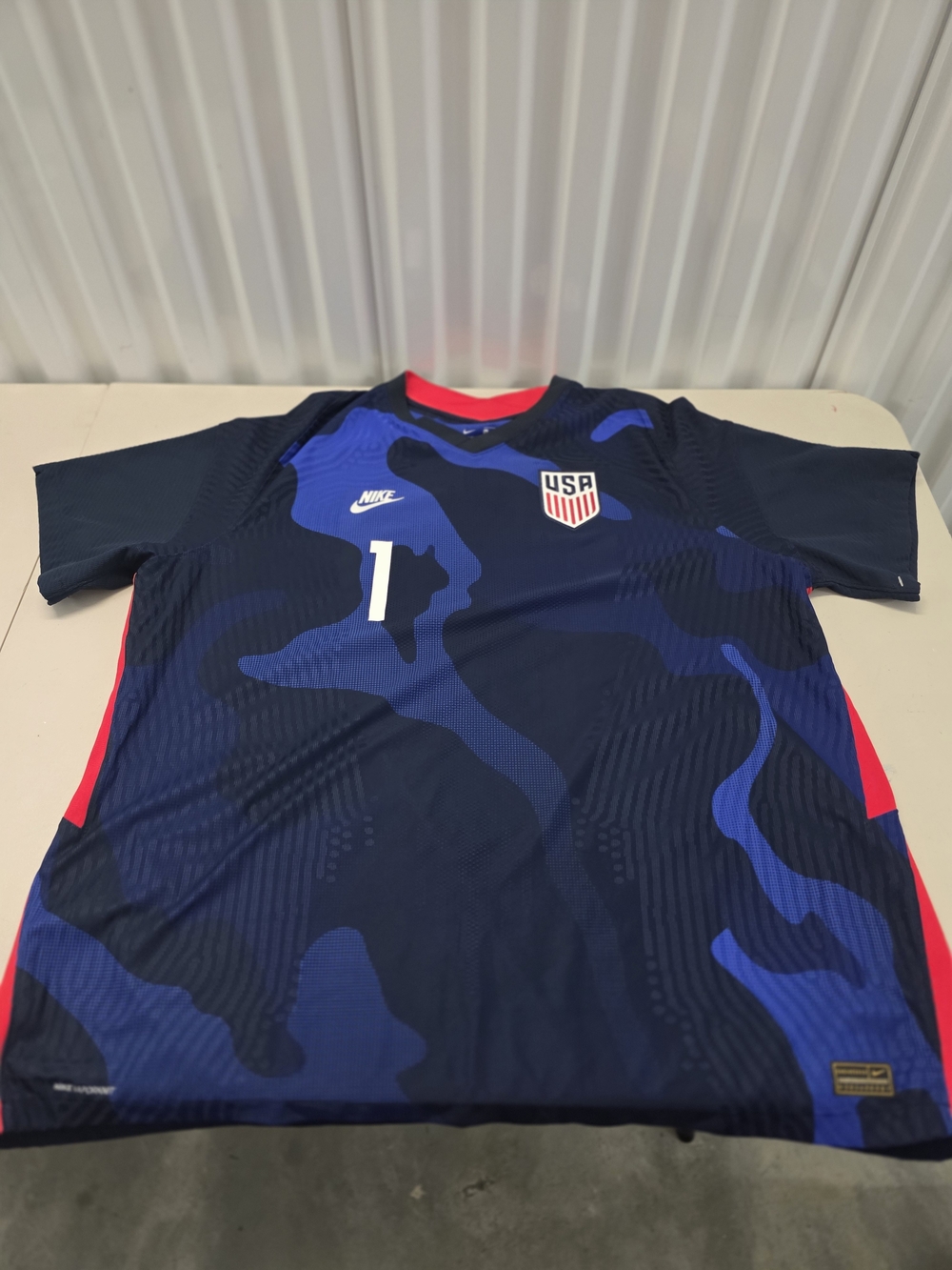 Nike USMNT 2020 Away Vaporknit Soccer Jersey Camo Mens Size 3XL NWOT